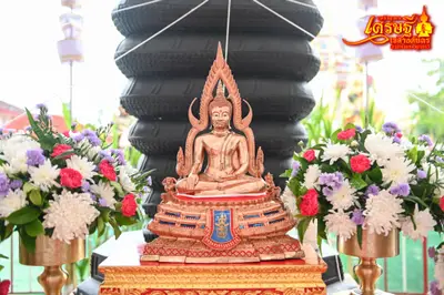 ประมวลภาพพิธีพุทธาภิเษกเหรียญเจริญพร เศรษฐีเขลางค์นคร วัดจุฬามณี ปี ๒๕๖๕