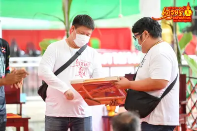 ประมวลภาพพิธีพุทธาภิเษกเหรียญเจริญพร เศรษฐีเขลางค์นคร วัดจุฬามณี ปี ๒๕๖๕