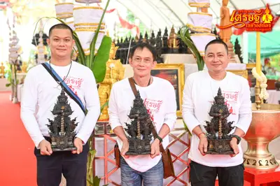 ประมวลภาพพิธีพุทธาภิเษกเหรียญเจริญพร เศรษฐีเขลางค์นคร วัดจุฬามณี ปี ๒๕๖๕