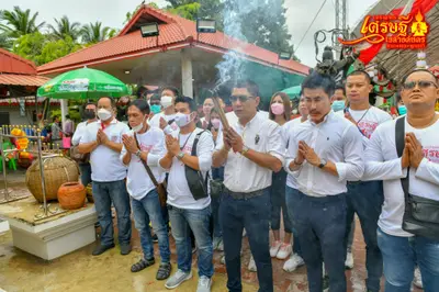 ประมวลภาพพิธีพุทธาภิเษกเหรียญเจริญพร เศรษฐีเขลางค์นคร วัดจุฬามณี ปี ๒๕๖๕