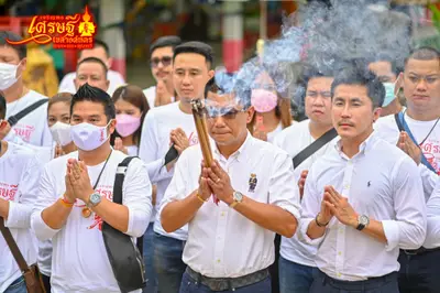 ประมวลภาพพิธีพุทธาภิเษกเหรียญเจริญพร เศรษฐีเขลางค์นคร วัดจุฬามณี ปี ๒๕๖๕