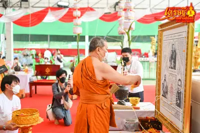 ประมวลภาพพิธีพุทธาภิเษกเหรียญเจริญพร เศรษฐีเขลางค์นคร วัดจุฬามณี ปี ๒๕๖๕