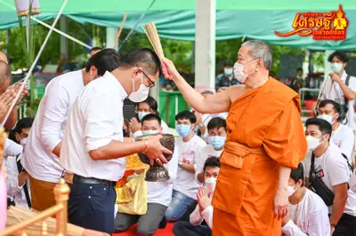 ประมวลภาพพิธีพุทธาภิเษกเหรียญเจริญพร เศรษฐีเขลางค์นคร วัดจุฬามณี ปี ๒๕๖๕