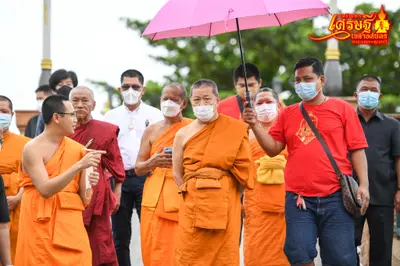 ประมวลภาพพิธีพุทธาภิเษกเหรียญเจริญพร เศรษฐีเขลางค์นคร วัดจุฬามณี ปี ๒๕๖๕