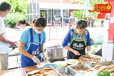 ประมวลภาพพิธีพุทธาภิเษกเหรียญเจริญพร เศรษฐีเขลางค์นคร วัดจุฬามณี ปี ๒๕๖๕
