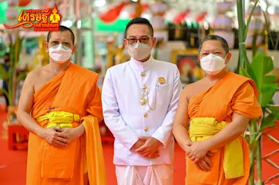 ประมวลภาพพิธีพุทธาภิเษกเหรียญเจริญพร เศรษฐีเขลางค์นคร วัดจุฬามณี ปี ๒๕๖๕