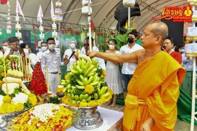 ประมวลภาพพิธีพุทธาภิเษกเหรียญเจริญพร เศรษฐีเขลางค์นคร วัดจุฬามณี ปี ๒๕๖๕