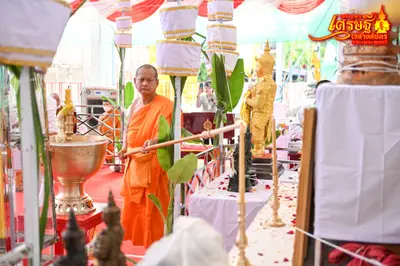 ประมวลภาพพิธีพุทธาภิเษกเหรียญเจริญพร เศรษฐีเขลางค์นคร วัดจุฬามณี ปี ๒๕๖๕