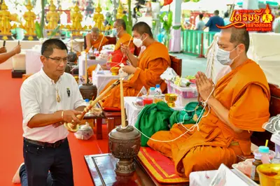 ประมวลภาพพิธีพุทธาภิเษกเหรียญเจริญพร เศรษฐีเขลางค์นคร วัดจุฬามณี ปี ๒๕๖๕
