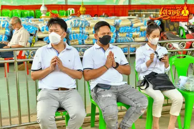 ประมวลภาพพิธีพุทธาภิเษกเหรียญเจริญพร เศรษฐีเขลางค์นคร วัดจุฬามณี ปี ๒๕๖๕