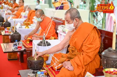 ประมวลภาพพิธีพุทธาภิเษกเหรียญเจริญพร เศรษฐีเขลางค์นคร วัดจุฬามณี ปี ๒๕๖๕