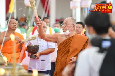 ประมวลภาพพิธีพุทธาภิเษกเหรียญเจริญพร เศรษฐีเขลางค์นคร วัดจุฬามณี ปี ๒๕๖๕