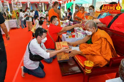 ประมวลภาพพิธีพุทธาภิเษกเหรียญเจริญพร เศรษฐีเขลางค์นคร วัดจุฬามณี ปี ๒๕๖๕