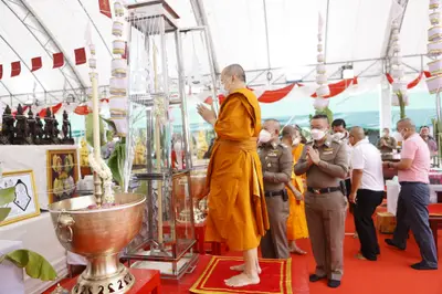ประมวลภาพพิธีพุทธาภิเษกเหรียญรุ่นประวัติศาสตร์ตำรวจ วัดจุฬามณี ปี ๒๕๖๕
