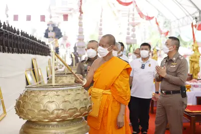 ประมวลภาพพิธีพุทธาภิเษกเหรียญรุ่นประวัติศาสตร์ตำรวจ วัดจุฬามณี ปี ๒๕๖๕