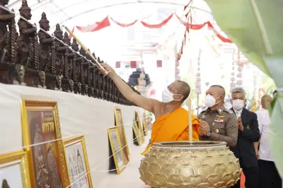 ประมวลภาพพิธีพุทธาภิเษกเหรียญรุ่นประวัติศาสตร์ตำรวจ วัดจุฬามณี ปี ๒๕๖๕