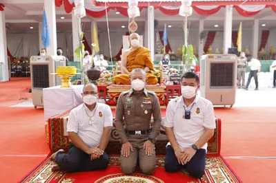 ประมวลภาพพิธีพุทธาภิเษกเหรียญรุ่นประวัติศาสตร์ตำรวจ วัดจุฬามณี ปี ๒๕๖๕