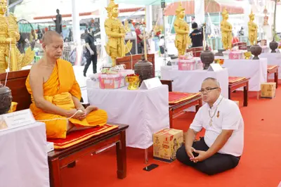 ประมวลภาพพิธีพุทธาภิเษกเหรียญรุ่นประวัติศาสตร์ตำรวจ วัดจุฬามณี ปี ๒๕๖๕