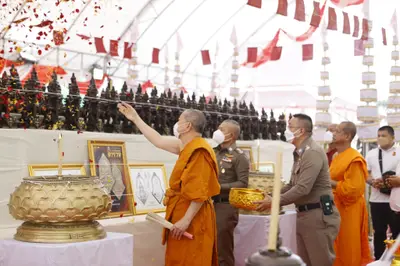 ประมวลภาพพิธีพุทธาภิเษกเหรียญรุ่นประวัติศาสตร์ตำรวจ วัดจุฬามณี ปี ๒๕๖๕