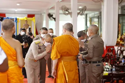 ประมวลภาพพิธีพุทธาภิเษกเหรียญรุ่นประวัติศาสตร์ตำรวจ วัดจุฬามณี ปี ๒๕๖๕