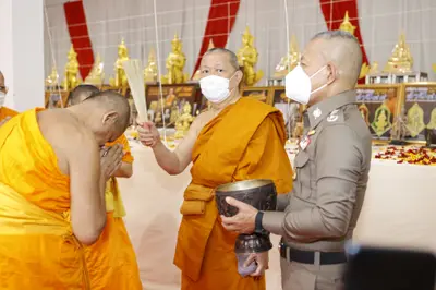 ประมวลภาพพิธีพุทธาภิเษกเหรียญรุ่นประวัติศาสตร์ตำรวจ วัดจุฬามณี ปี ๒๕๖๕