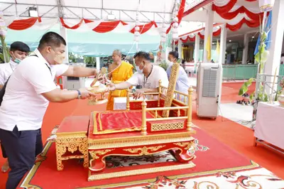 ประมวลภาพพิธีพุทธาภิเษกเหรียญรุ่นประวัติศาสตร์ตำรวจ วัดจุฬามณี ปี ๒๕๖๕