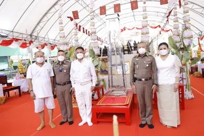 ประมวลภาพพิธีพุทธาภิเษกเหรียญรุ่นประวัติศาสตร์ตำรวจ วัดจุฬามณี ปี ๒๕๖๕