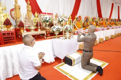 ประมวลภาพพิธีพุทธาภิเษกเหรียญรุ่นประวัติศาสตร์ตำรวจ วัดจุฬามณี ปี ๒๕๖๕