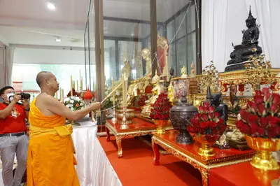 ประมวลภาพพิธีพุทธาภิเษกเหรียญรุ่นประวัติศาสตร์ตำรวจ วัดจุฬามณี ปี ๒๕๖๕