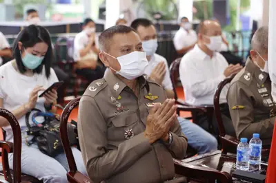 ประมวลภาพพิธีพุทธาภิเษกเหรียญรุ่นประวัติศาสตร์ตำรวจ วัดจุฬามณี ปี ๒๕๖๕