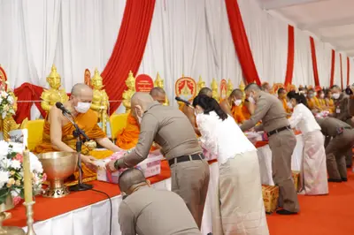 ประมวลภาพพิธีพุทธาภิเษกเหรียญรุ่นประวัติศาสตร์ตำรวจ วัดจุฬามณี ปี ๒๕๖๕