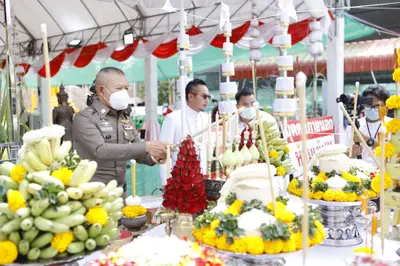 ประมวลภาพพิธีพุทธาภิเษกเหรียญรุ่นประวัติศาสตร์ตำรวจ วัดจุฬามณี ปี ๒๕๖๕
