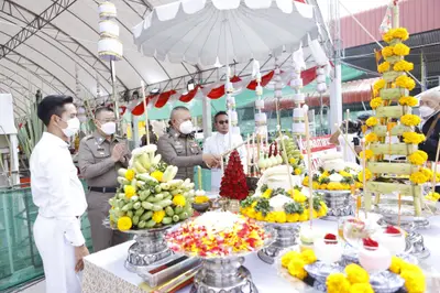 ประมวลภาพพิธีพุทธาภิเษกเหรียญรุ่นประวัติศาสตร์ตำรวจ วัดจุฬามณี ปี ๒๕๖๕