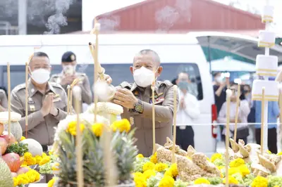 ประมวลภาพพิธีพุทธาภิเษกเหรียญรุ่นประวัติศาสตร์ตำรวจ วัดจุฬามณี ปี ๒๕๖๕