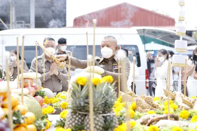 ประมวลภาพพิธีพุทธาภิเษกเหรียญรุ่นประวัติศาสตร์ตำรวจ วัดจุฬามณี ปี ๒๕๖๕