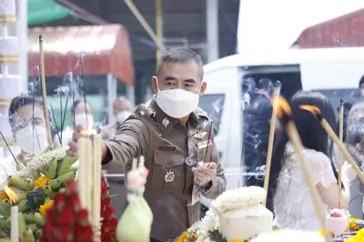 ประมวลภาพพิธีพุทธาภิเษกเหรียญรุ่นประวัติศาสตร์ตำรวจ วัดจุฬามณี ปี ๒๕๖๕