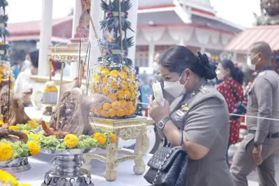 ประมวลภาพพิธีพุทธาภิเษกเหรียญรุ่นประวัติศาสตร์ตำรวจ วัดจุฬามณี ปี ๒๕๖๕