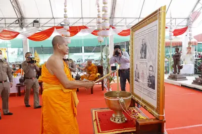 ประมวลภาพพิธีพุทธาภิเษกเหรียญรุ่นประวัติศาสตร์ตำรวจ วัดจุฬามณี ปี ๒๕๖๕