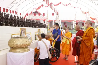 ประมวลภาพพิธีพุทธาภิเษกเหรียญรุ่นประวัติศาสตร์ตำรวจ วัดจุฬามณี ปี ๒๕๖๕