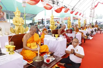 ประมวลภาพพิธีพุทธาภิเษกเหรียญรุ่นประวัติศาสตร์ตำรวจ วัดจุฬามณี ปี ๒๕๖๕