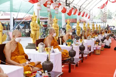 ประมวลภาพพิธีพุทธาภิเษกเหรียญรุ่นประวัติศาสตร์ตำรวจ วัดจุฬามณี ปี ๒๕๖๕