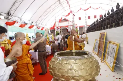 ประมวลภาพพิธีพุทธาภิเษกเหรียญรุ่นประวัติศาสตร์ตำรวจ วัดจุฬามณี ปี ๒๕๖๕