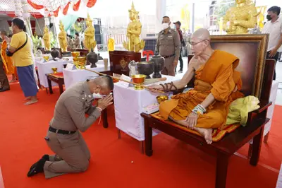 ประมวลภาพพิธีพุทธาภิเษกเหรียญรุ่นประวัติศาสตร์ตำรวจ วัดจุฬามณี ปี ๒๕๖๕