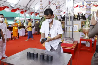 ประมวลภาพพิธีพุทธาภิเษกเหรียญรุ่นประวัติศาสตร์ตำรวจ วัดจุฬามณี ปี ๒๕๖๕