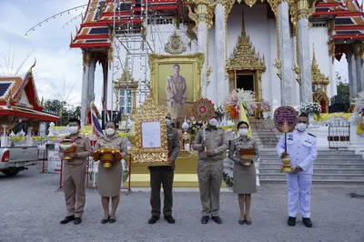 ประมวลภาพพิธีรับตราตั้งและมุทิตาสักการะเจ้าคณะอำเภออัมพวา วัดจุฬามณี ปี ๒๕๖๕