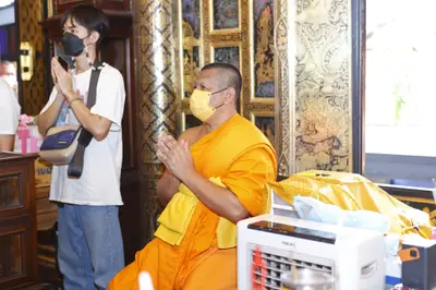ประมวลภาพพิธีรับตราตั้งและมุทิตาสักการะเจ้าคณะอำเภออัมพวา วัดจุฬามณี ปี ๒๕๖๕