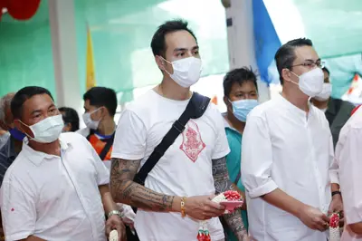 ประมวลภาพพิธีรับตราตั้งและมุทิตาสักการะเจ้าคณะอำเภออัมพวา วัดจุฬามณี ปี ๒๕๖๕
