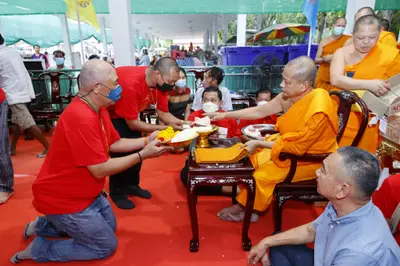 ประมวลภาพพิธีรับตราตั้งและมุทิตาสักการะเจ้าคณะอำเภออัมพวา วัดจุฬามณี ปี ๒๕๖๕