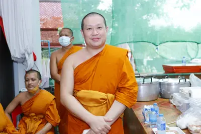 ประมวลภาพพิธีรับตราตั้งและมุทิตาสักการะเจ้าคณะอำเภออัมพวา วัดจุฬามณี ปี ๒๕๖๕