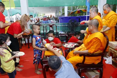 ประมวลภาพพิธีรับตราตั้งและมุทิตาสักการะเจ้าคณะอำเภออัมพวา วัดจุฬามณี ปี ๒๕๖๕